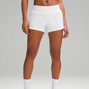 Lululemon Speed Up Short Long *4" Updated Fit - White - Size 2